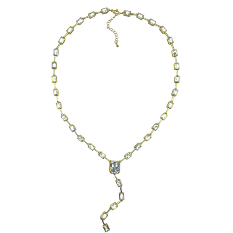 Square Stud Y Chain