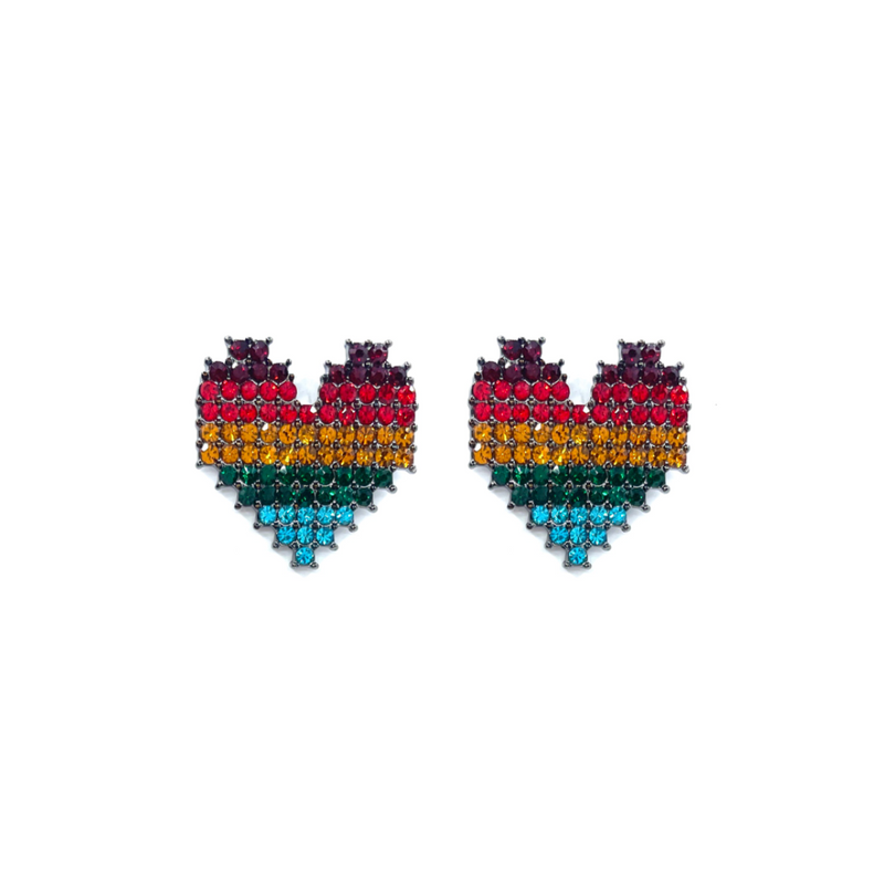Rainbow Brite Studs