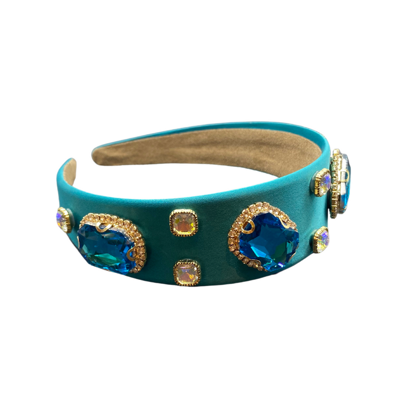 Turquoise Gem Headband