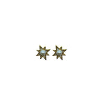 Abstract Pearl Stud