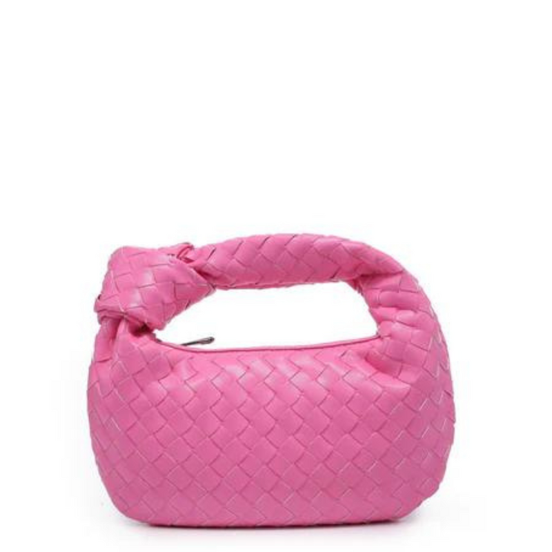 Braided Hattie Bag - Pink