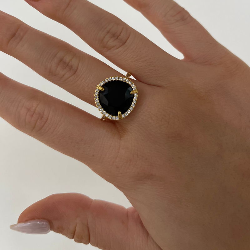 Socialite Bling Ring - Black