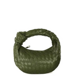 Braided Hattie Bag - Hunter Green