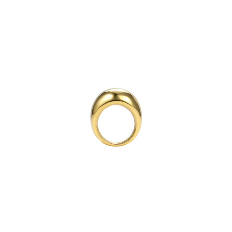 Domed Gold Ring