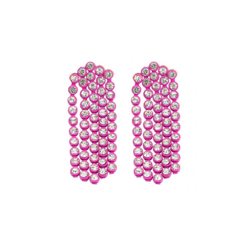 Mardi Gras Drops -pink