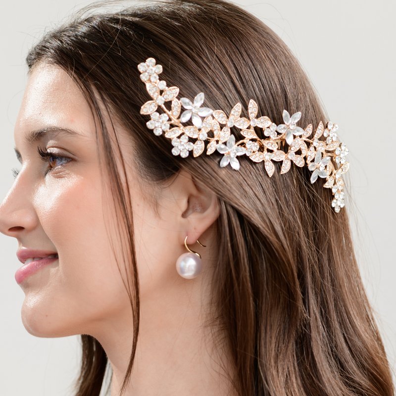 Flower Garden Hair Comb