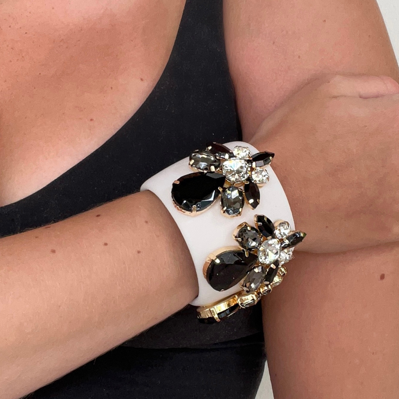 Glamazon Cuff - White