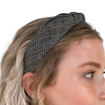 Dark Twill Shimmer Headband