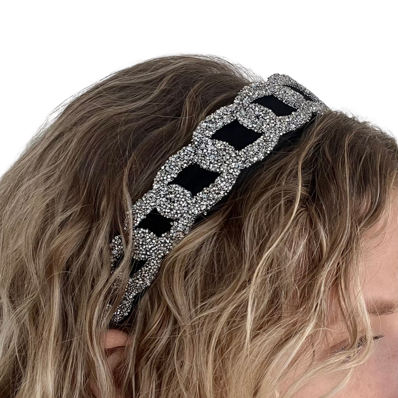 Crystalized Link Headband
