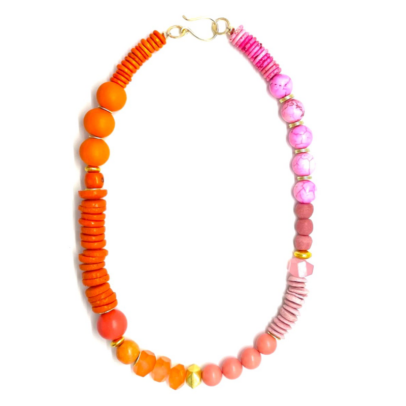 Kalea Colorblock Necklace - wholesale