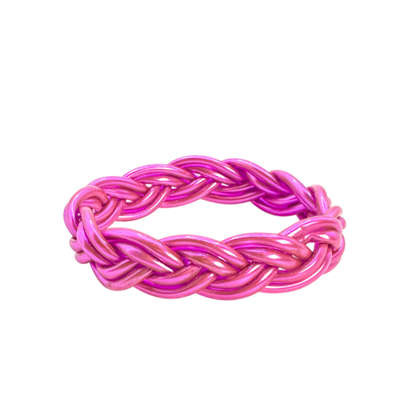 Retro Affinity Bracelet - Hot Pink