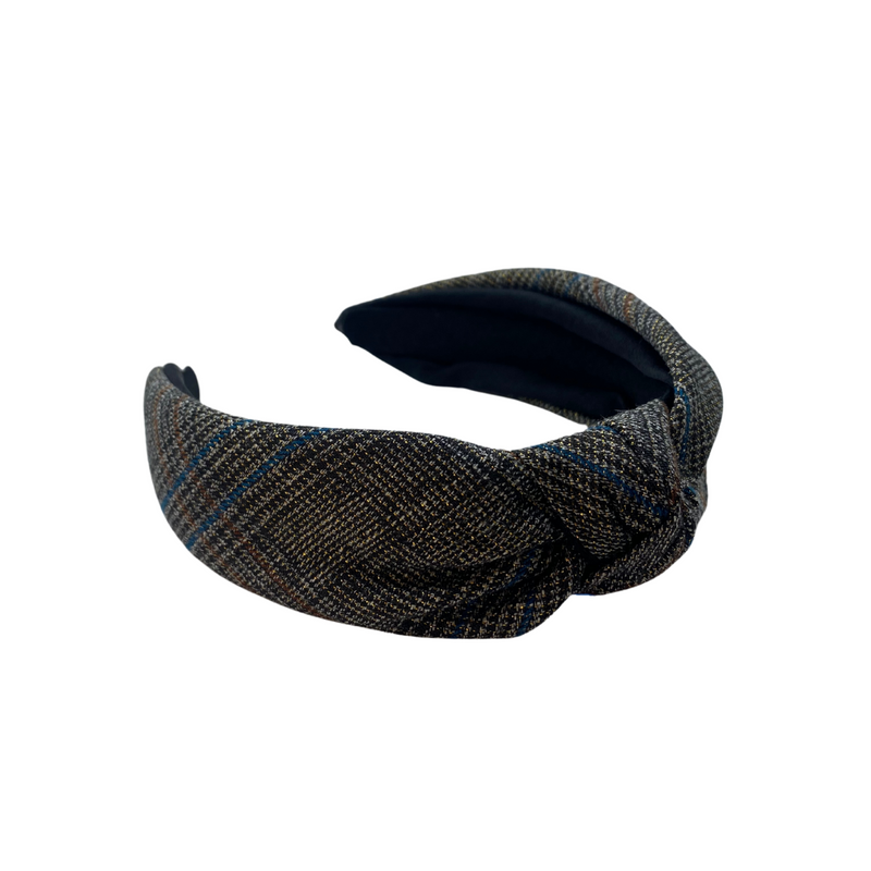 Dark Twill Shimmer Headband