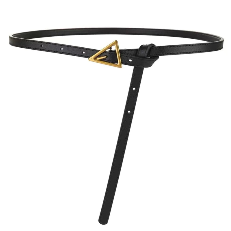 Sleek Triangle Belt - Black - VICI