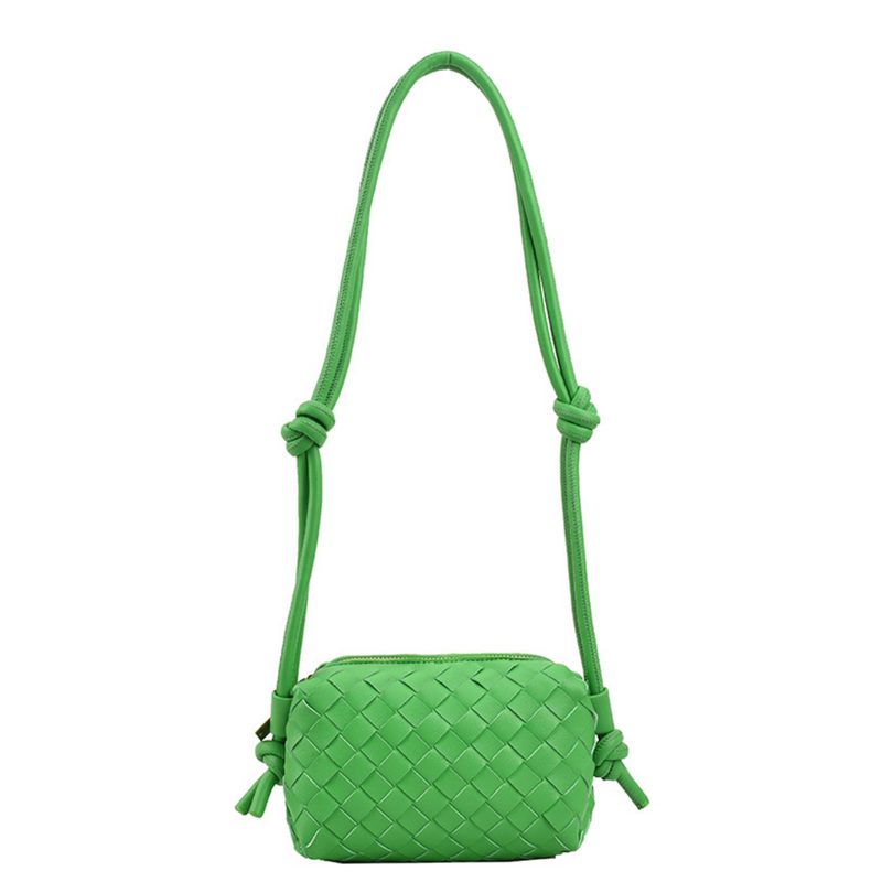 S green padded crossbody bag