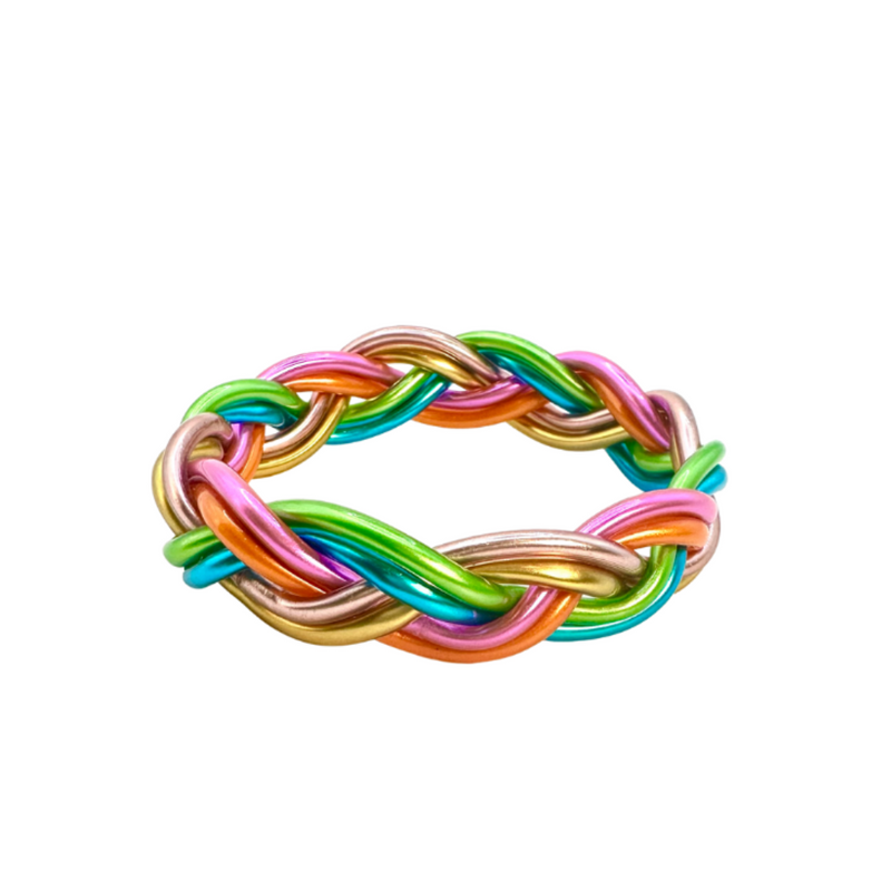 Retro Affinity Bracelet - Rainbow