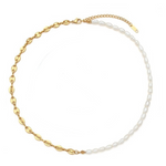 Chic Pearl Chain Necklace