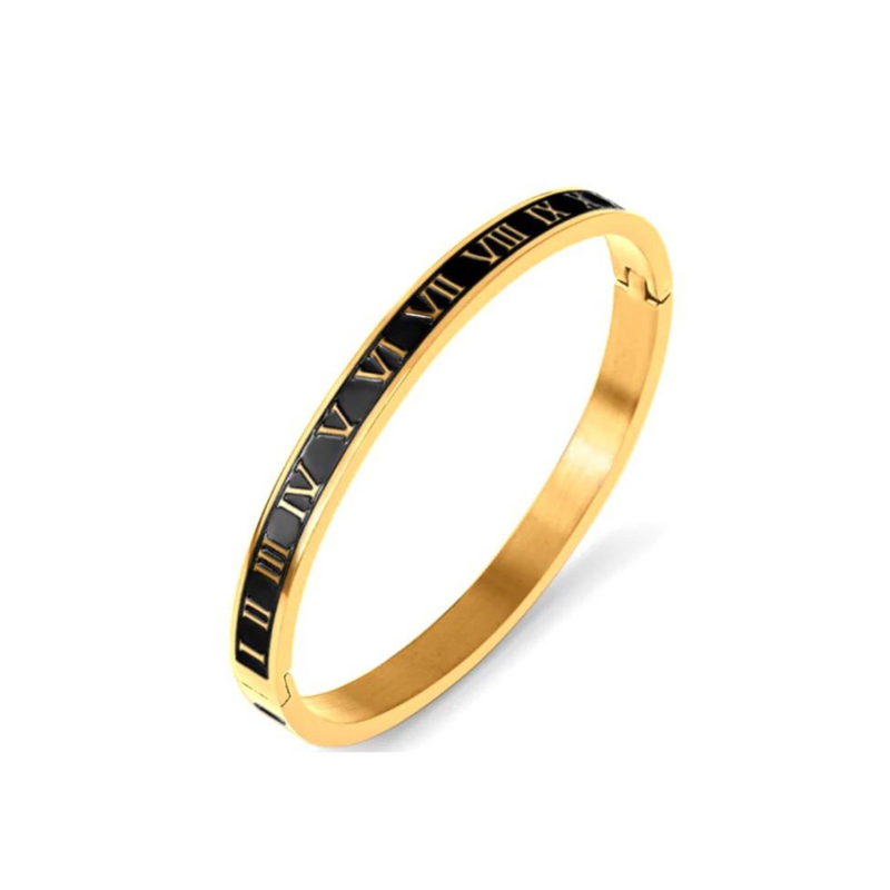 Black Time After Time Bangle