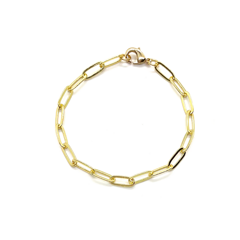 Paperclip Chain Bracelet - more colors -wholesale