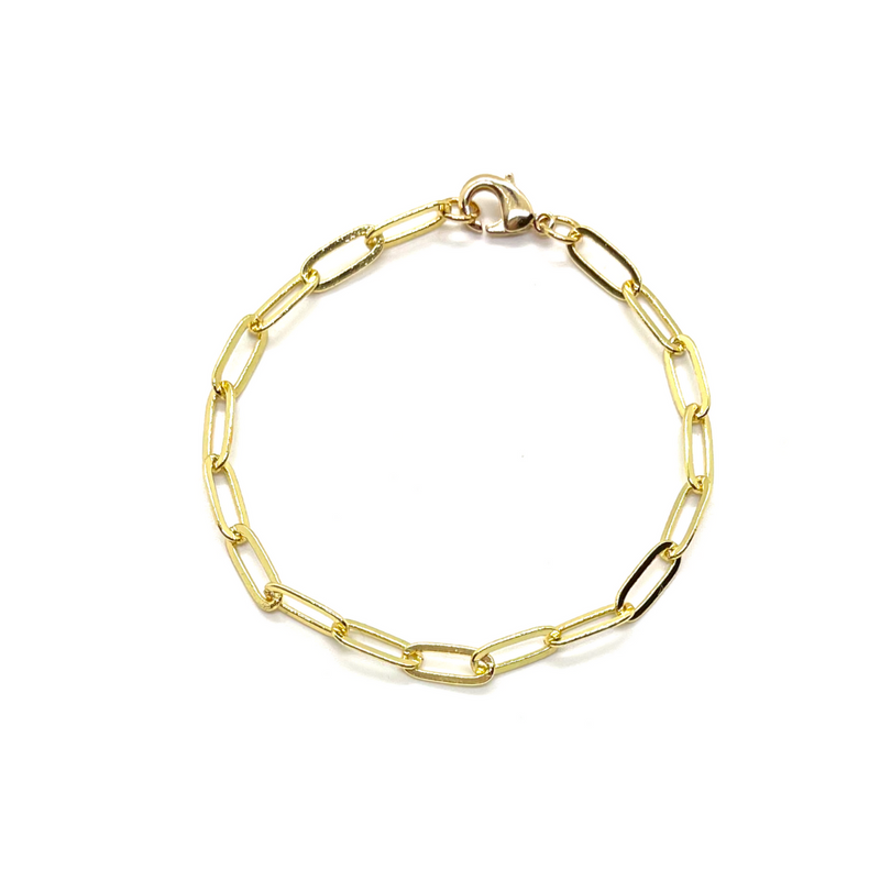 Paperclip Chain Bracelet - more colors