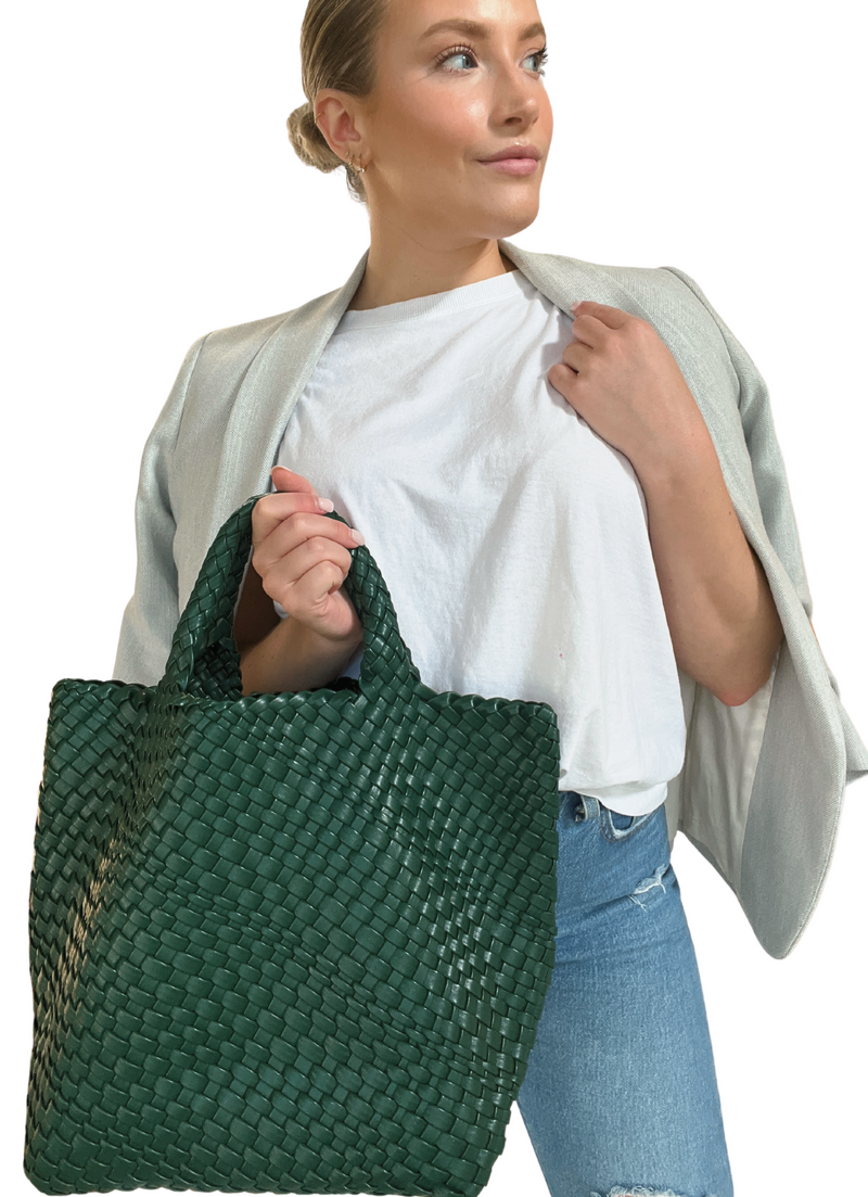 Molly Everyday Tote Bag - forest green