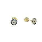 Turkish Evil Eye Studs
