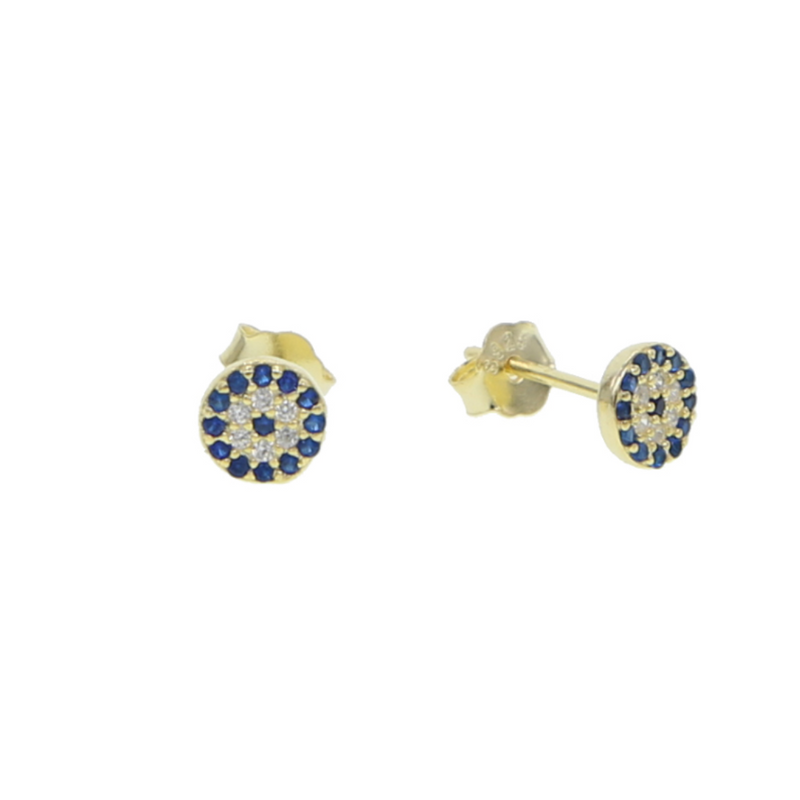Turkish Evil Eye Studs