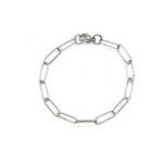 Paperclip Chain Bracelet - more colors -wholesale