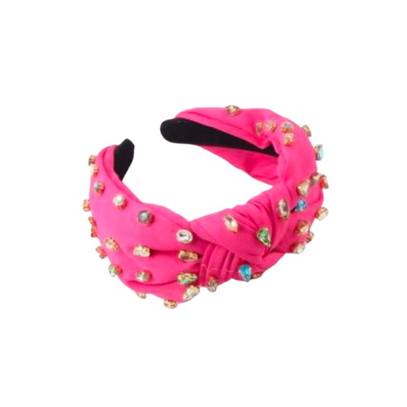 Bejeweled Headband - Pink