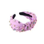Bejeweled Headband - Lilac
