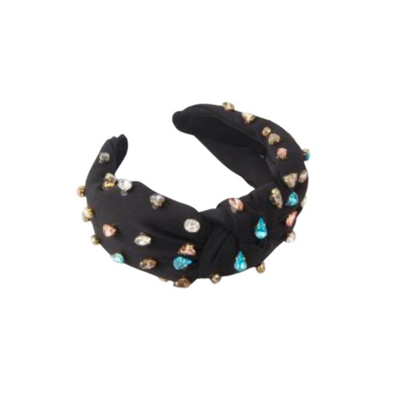 Bejeweled Headband - Black