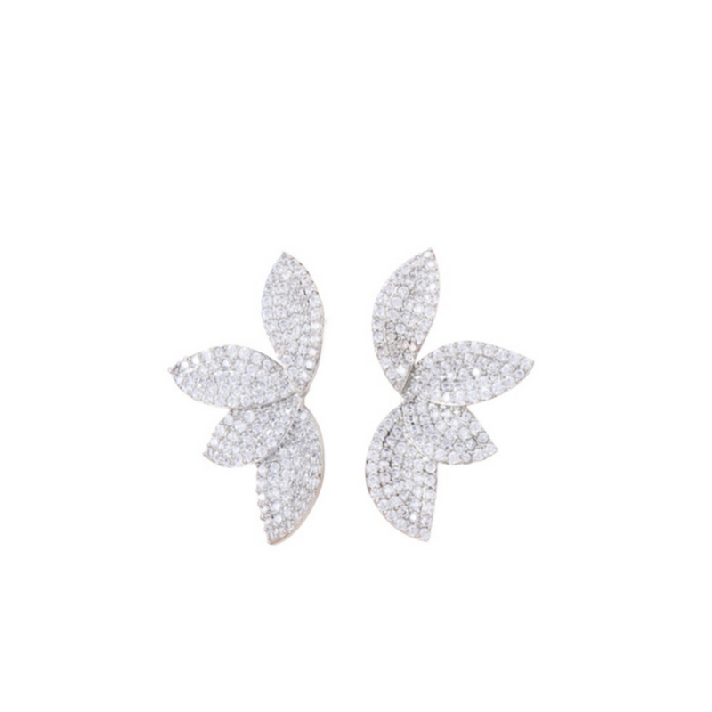 Stephanie Drops - silver