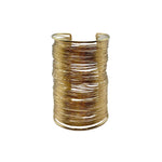 Extended Gold Wire Cuff - wholesale