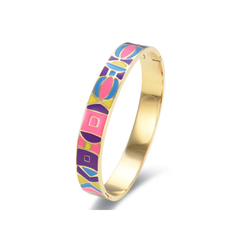Pucci Enamel Geo Bracelet