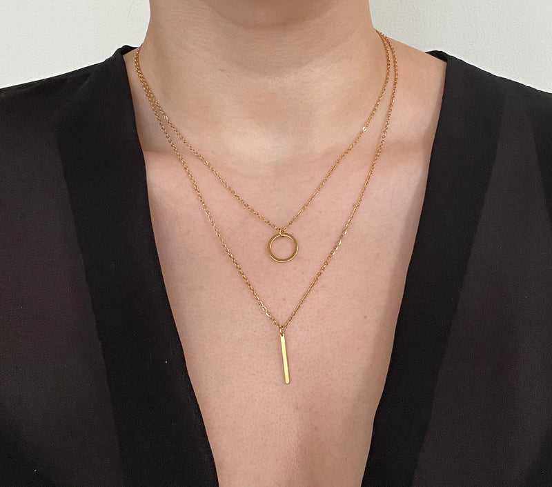 Everyday Double Layered Necklace
