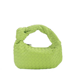 Braided Hattie Bag - Lime