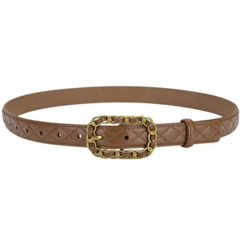 Brixton Belt - Mushroom
