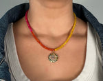 Rainbow Eye Charm Necklace - wholesale