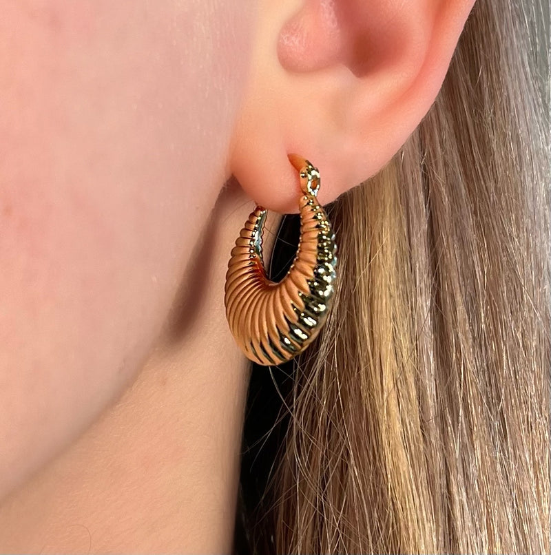 Textured Hoop