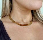 Herringbone Choker Necklace-wholesale