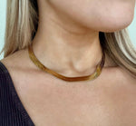Herringbone Choker Necklace