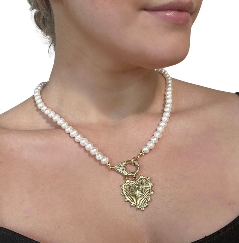 Sweetheart Necklace - Gold