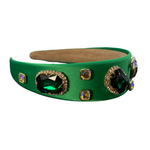 Emerald Gem Headband