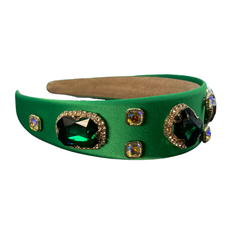 Emerald Gem Headband