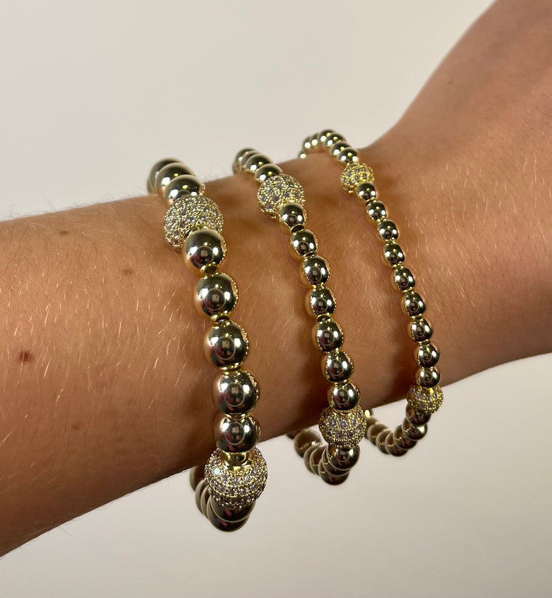 Golden Globe Bracelet - more sizes