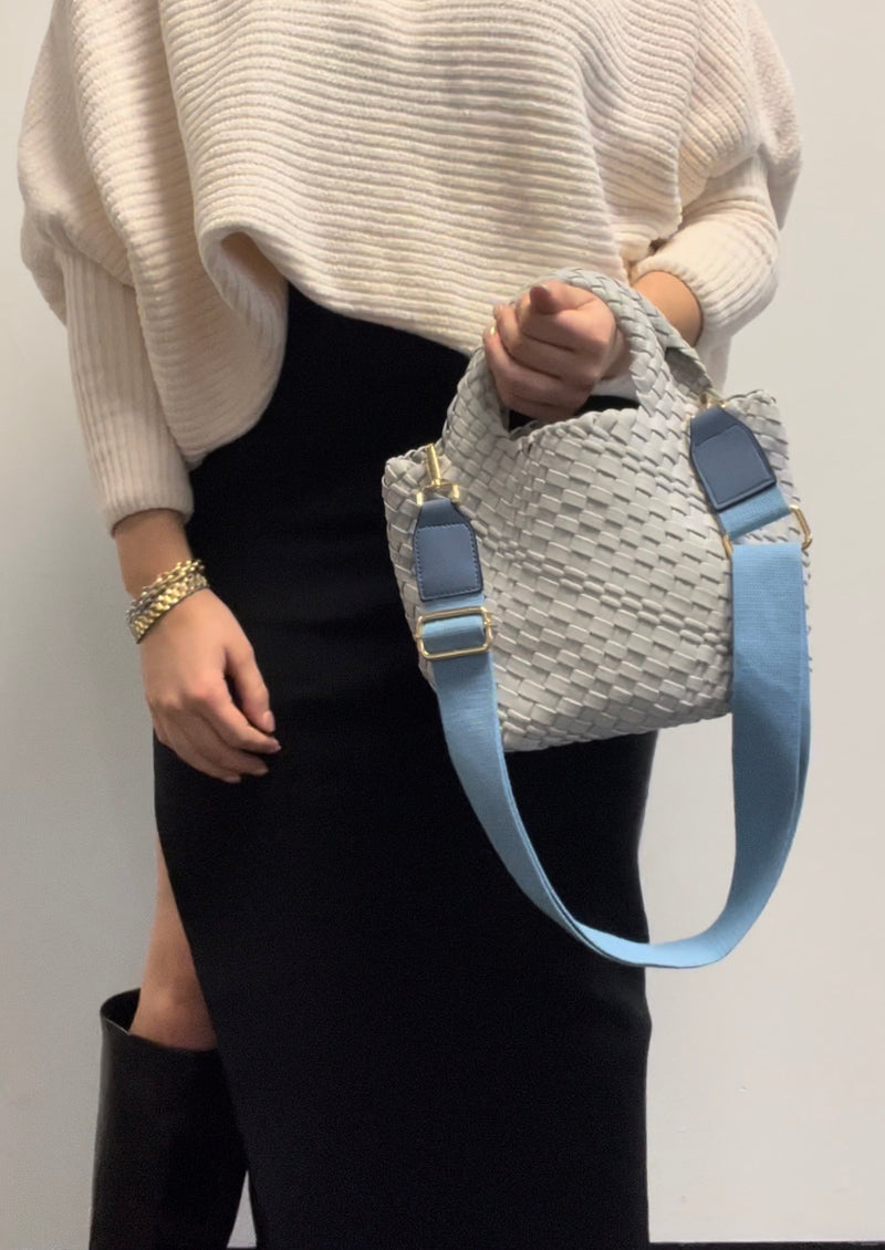 Mini Molly Everyday Tote Bags - Powder Blue