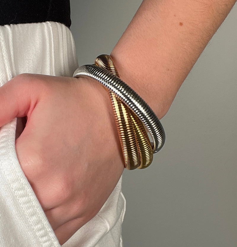 Triple cobra clearance bracelet