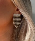 Raining Pave Diamond Earring
