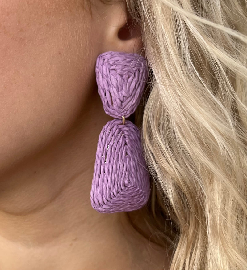 Triangle Rattan Drops