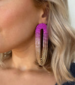 Circular Studded Loop Drops