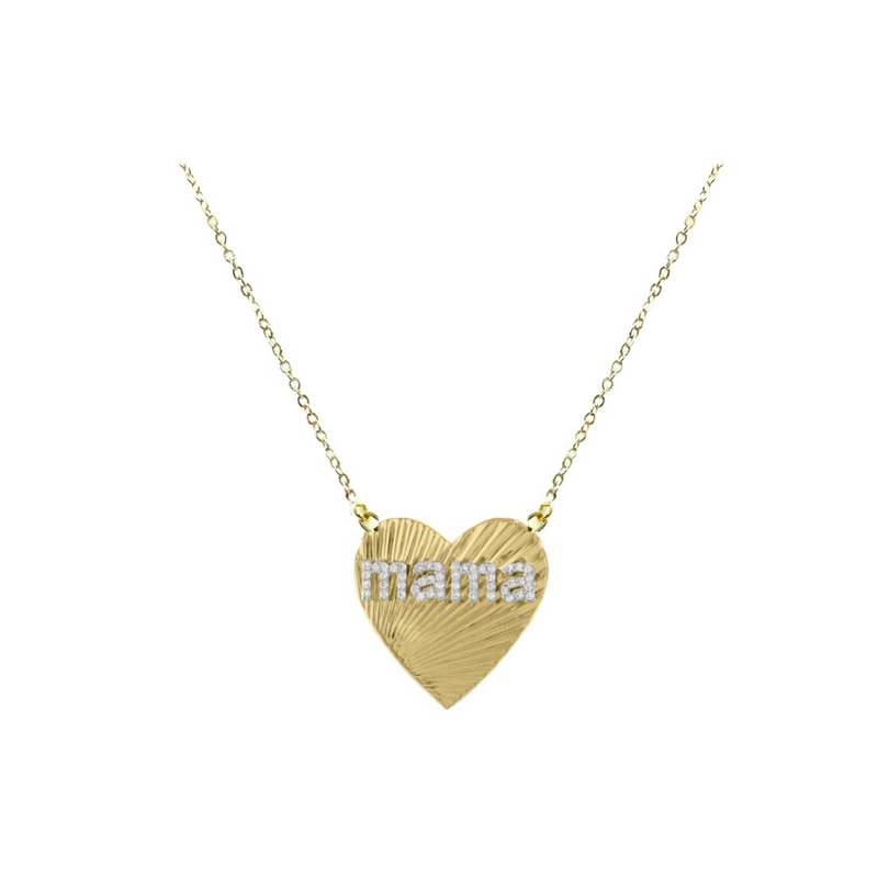 Mama Heart Necklace